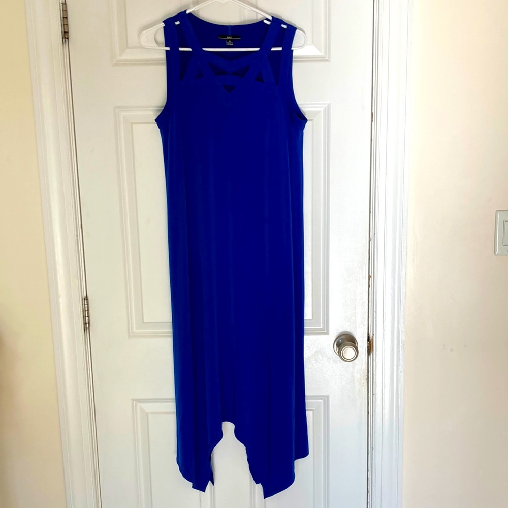 Pretty Royal blue loose dress